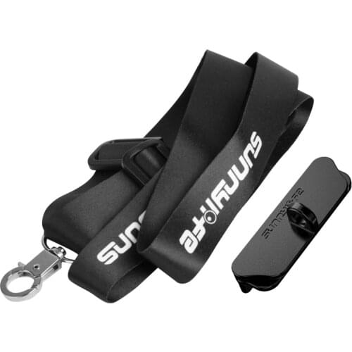 SUNNYLIFE Lightweight Remote Control Hanging Buckle Lanyard Adjustable Bracket with Neck Strap for DJI Mavic Air 2 Drone
