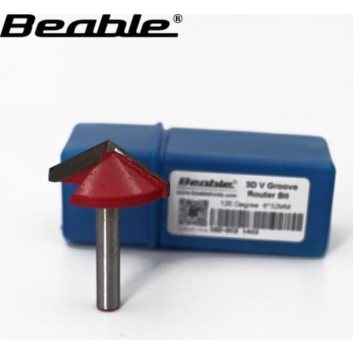Clearance sale Groove Router Bit 6*32*120 Woodworking tool cutting tool milling machine tooling cutting end mill CNC Engraving