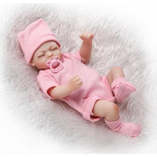 Lifelike Reborn Vinyl Dolls Play House Boneca Aorable Soft Silicone Full Body Baby Girl Bathe Toy For Christmas Surprice Gifts
