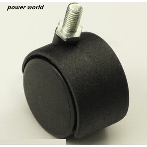 2pcs/lot 1.5 inch 8cm Screw bearing caster Furniture caster without brakes Hardware Furniture sofa swivel chair move it silently