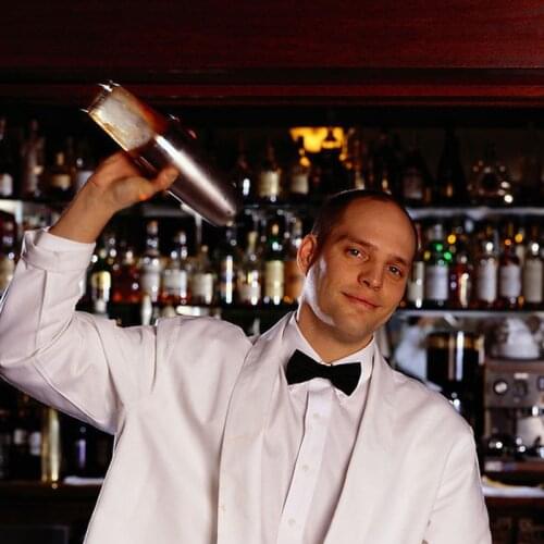 Stainless Steel Shake Mixing Cup Professional Bartender Cocktail Shaker Drink Mixer can CSV