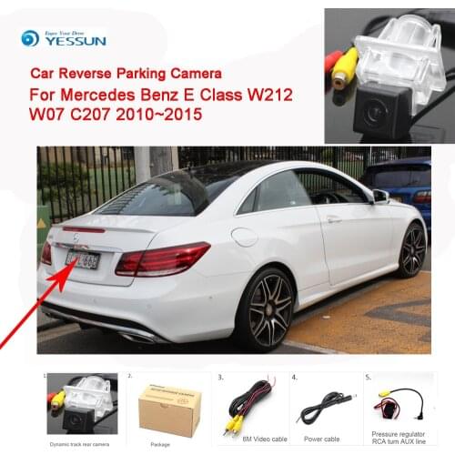 YESSUN For Mercedes Benz E Class W212 W07 C207 2010~2015 Car Rear View Back Up Reverse Parking Camera Night vision CCD