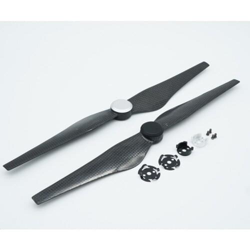 1 pair DJi Inspire Drone Accessories Diy E800 3510 Motor MATRICE M100 1345S Carbon Fiber Propeller Quick Release Propeller