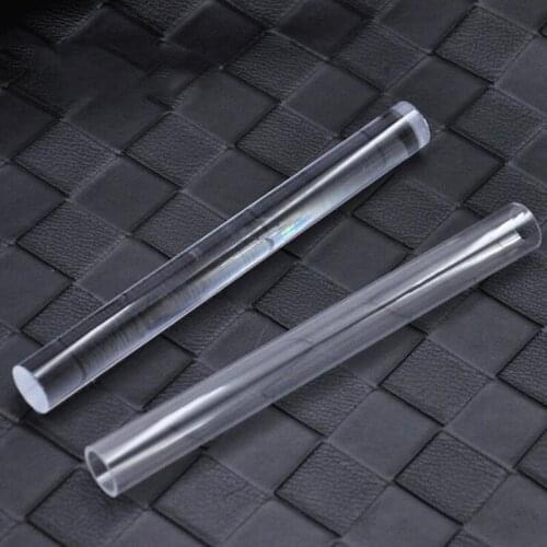 1 Piece 20cm Length Clay Sticks Solid Transparent Pottery Clay Roller Acrylic Clay Polymer Clay Rolling Roller Stick DIY Tools