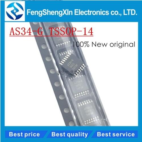 10pcs/lot New AS34-G AS34G AS34 TSSOP14 LCD chip