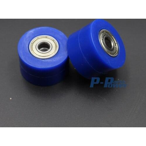 2x New Pit Pro Pit Dirt Bike Motorcycle Motorbike 8mm Chain Roller Tensioner Pulley wheel guide for 125 XR CRF 50 KLX110 new