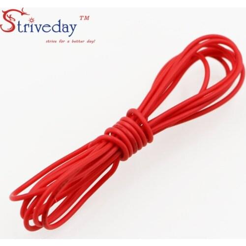 5 Meters 16.4 ft UL 1007 22 AWG Cable Tinned copper Wire DIY Electronic wire 10 colors Can choose