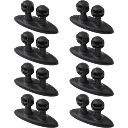 8pcs Car Wire Clip Stickers for Saturn Astra Aura Ion Outlook Vue For Hummer H1 H2 H3 H3T H5 H6