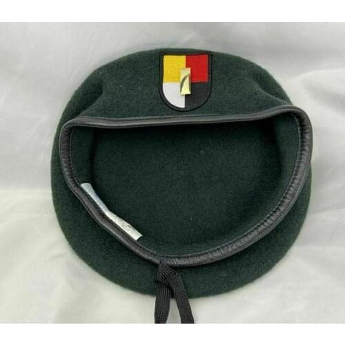 US Army 3th Special Forces Group Blackish Green Beret Second Lieutenant Officer Rank Hat Military Store