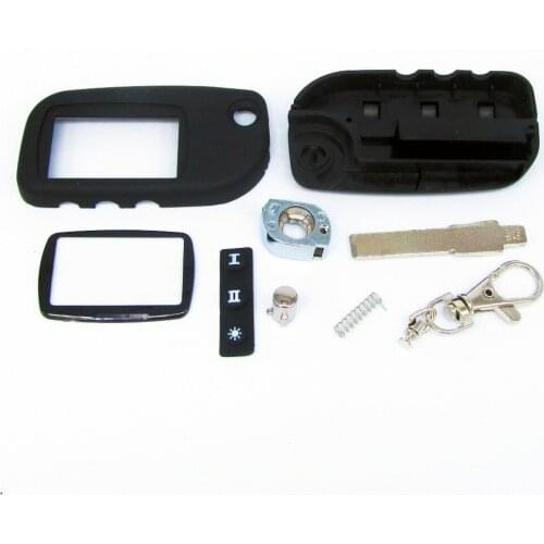 New arrival switchblade key case for Starline A9 A6 A8 A4 uncut blade fob case cover A9 folding car flip remote