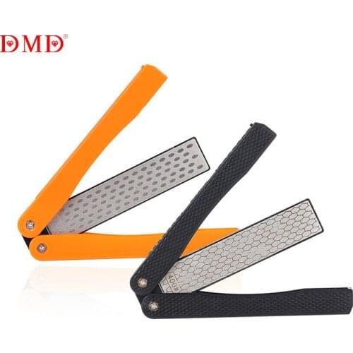 DMD Double-Side Sharpener Diamond Whetstone Knife Sharpening Stone outdoor knife sharpener 400#600