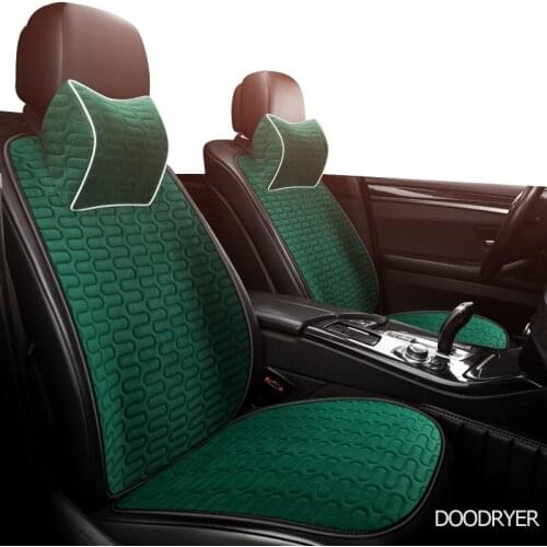 DOODRYER plush car seat covers for volkswagen all models vw polo passat b6 b7 b8 golf 5 6 7 touran touareg tiguan car seats