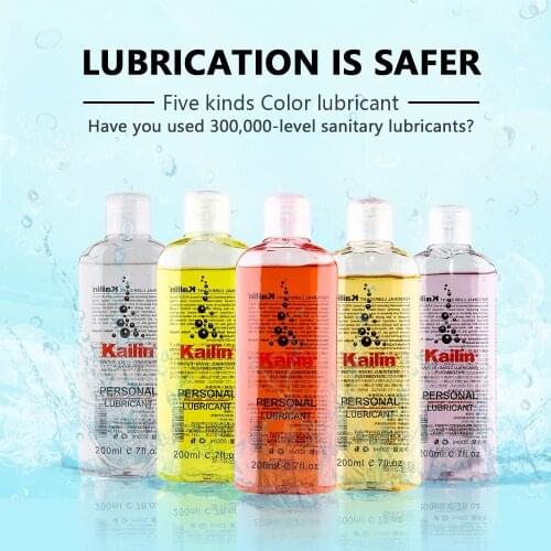 Fruit 200ml Strawberry Flavor Edible Lubricants Anal Vaginal Oral Sex Silicone Lubricant Oil Adult Sex Products Body Massage Gel