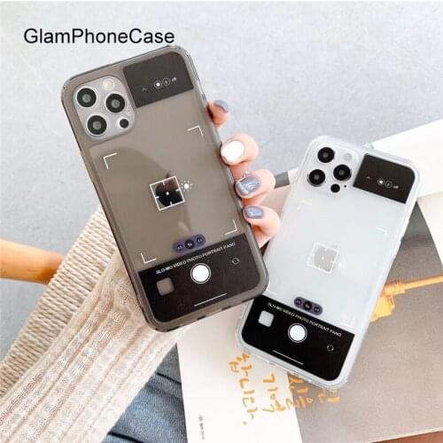 GlamPhoneCase Cute camera Phone Case For iPhone12Pro/max 11Pro/Max XS Max XR Soft Silicone Cover For iPhone11 7 8Plus Case