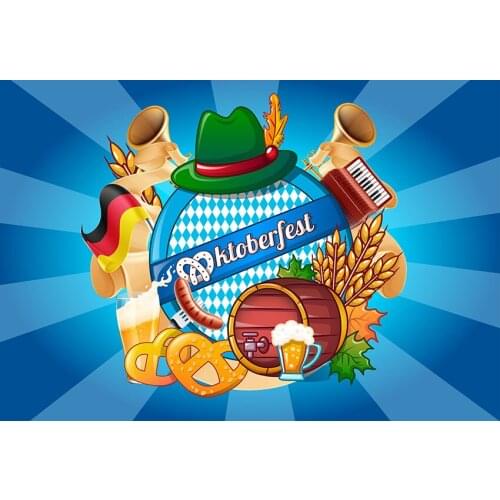 Blue backgrounds cartoon photography vinyl happy birthday boys photo backdrops for photographic studio props fotografia G-1036