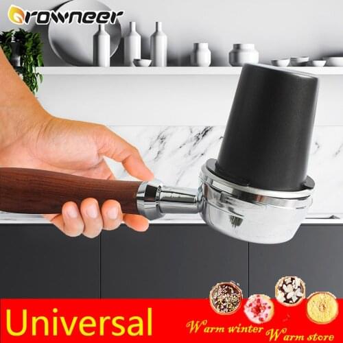 Wear Rust Resistant Polishing Coffee Dosing Cup Stainless Steel Coffee Powder Feeder Grinder Assistant for 58mm Espresso Machine