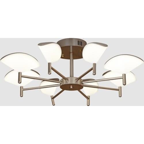 Surface Mounted 220 Volt Chandelier Pop Classic Gold Color Modern Decorative Fancy Led Ceiling Lights hanging lamp