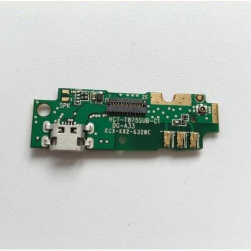 Original For Doogee T6 Pro USB Board Charging Port MIC Micro-USB Plug Repair Part Replacement