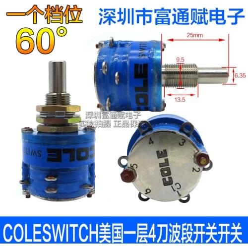 Original new 100% 1 knives 4 stalls F3660-104-01 precision instrument band switch