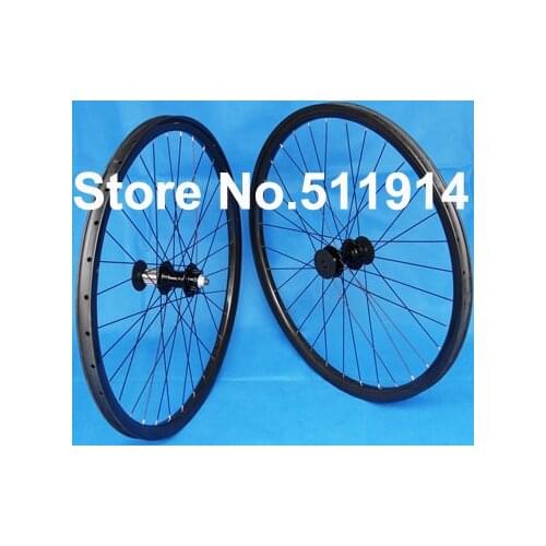 Full Carbon mountain bike MTB 29er Clincher wheelset