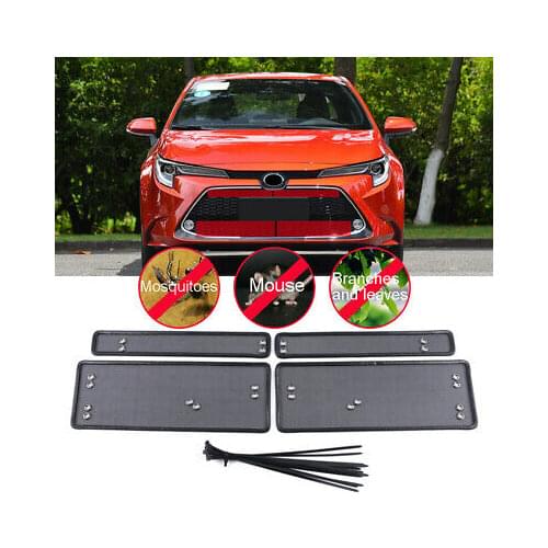 Grille Insert Net Car Insect Screening Mesh 4pcs For Toyota Corolla E210 19-20