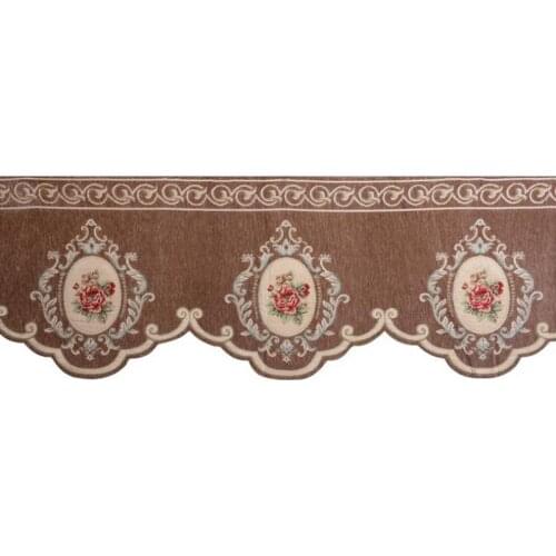 1 Meter Chenille Farbic Jacquard For Valance Webbing Diy Hand Sewing Exquisite Curtains Decoration Lace Encajes Para Costura