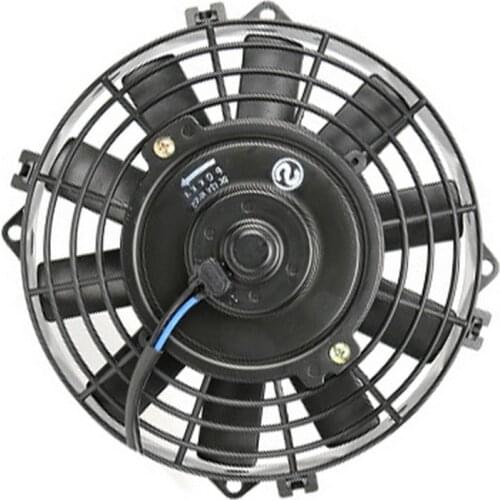 8 inch Car air conditioning system for Street/Rat/Hot Rod Classic Muscle Car Electric Condenser Cooling Fan Universal Black 12V