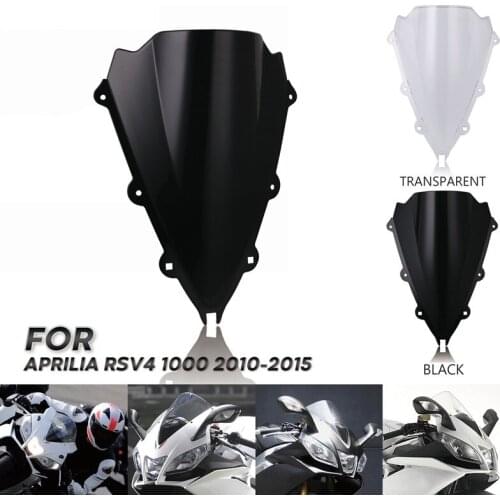 Windscreen Wind Deflector Screen For Aprilia RSV4 R RSV4R RS4 2009 2010 2011 2012 2013 2014 2015 2016 Motorcycle Windshield