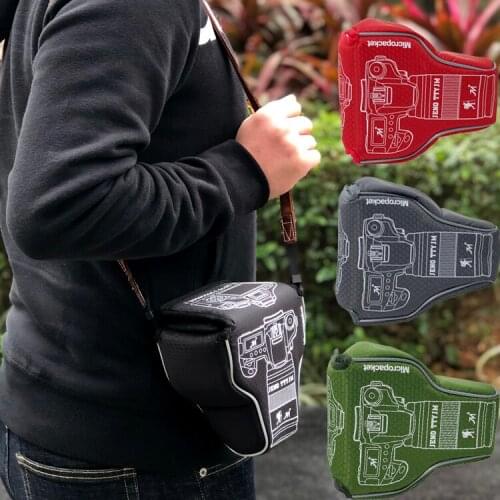 Waterproof Camera Bag Case Cover for Canon EOS M100 M50 M10 M6 M5 M3 M2 Photo bag single shoulder bag protective cover