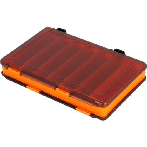 Waterproof Fishing Tackle Box Double-Sided Bait Lure Box Fish Hook Hook Up Storage Box Carp Fly Fishing Accessories Fishing Box