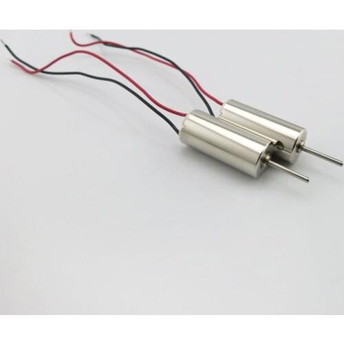 1PC Micro Coreless Motor 3.7V 40000RPM 6*14mm Hollow Cup Motors High Speed NdFeB Magnetoelectric Motor