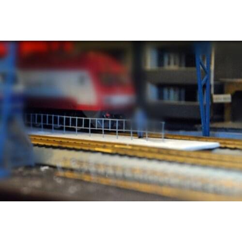 10pcs / lot 1/87 Model Train ho scale diy architectural fence material sand table model materials Free Shipping