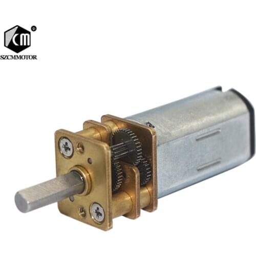 N30 12mm Micro Gear Motor 3mm Diameter 9mm length Shaft Gerded Motors with Gearwheel Fingerprint Lock Geared Motor
