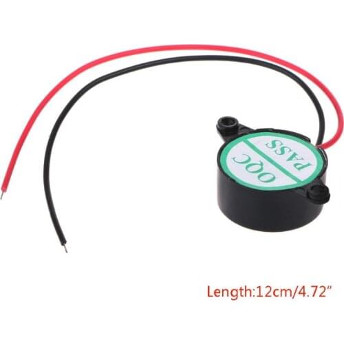 3-24V Electric Buzzer Alarm Loud Speaker Warning Car Security Horn Automobile Siren