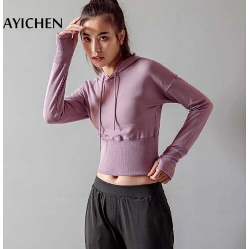AYICHEN Yoga Tops