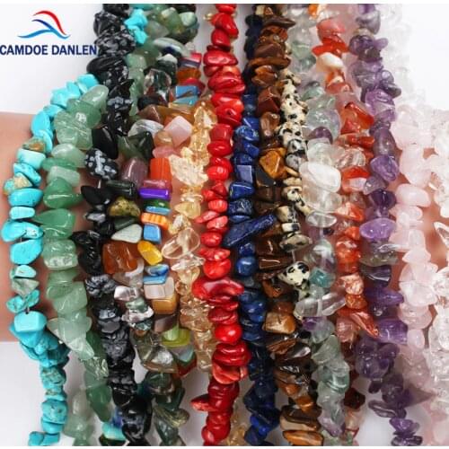 Natural Stone Beads Chips Beads 5-8mm Crystal Tiger Eye Strand 16 inch Lrregular Gravel Beads Diy Bracelet For Jewelry making