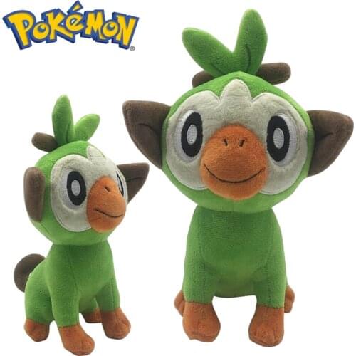 23-38CM Pokemon Anime Cartoon Cute Grookey Plush Doll Kawaii Pokémon Sobble Scorbunny Soft Stuffed Dolls Model Toy Kid Girl Gift