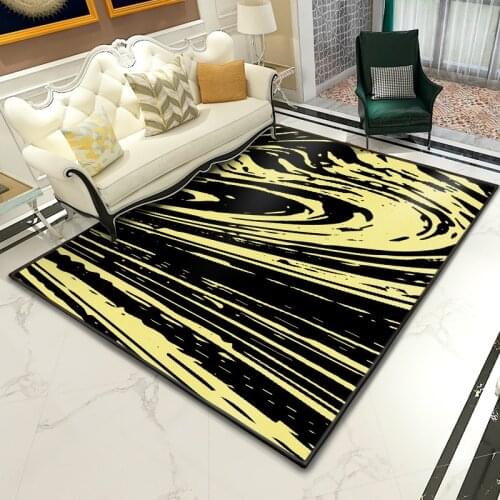 Abstract Printed Area Rugs Anti-skid Washable Carpets for Living Room BedRoom Study Floor Carpet Size Customize 80X160cm tapis