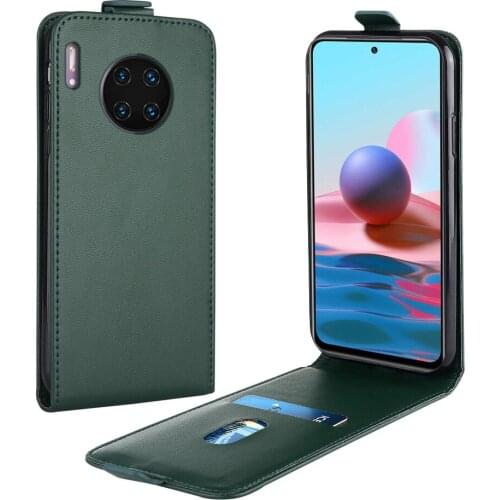 Flip Up and Down Leather Case for Huawei Mate 30 Case TAS-AN00 TAS-TN00 Vertical Cover for Mate30 Case Phone Bag