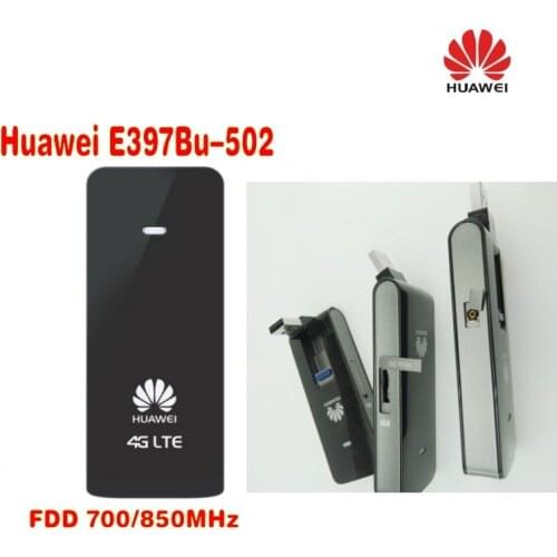 Huawei E397bu-502 4G LTE FDD TDD Mobile Internet Stick support band12 and band5