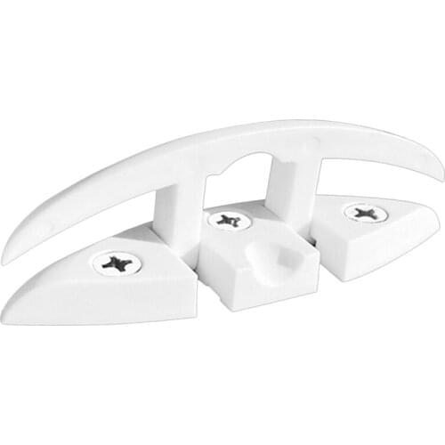 Nylon Sailboats Flip Up Folding Pull Up Foldable Boat Cleats Folding Deck Mooring Cleat Boat Accessories Parts-5Inch