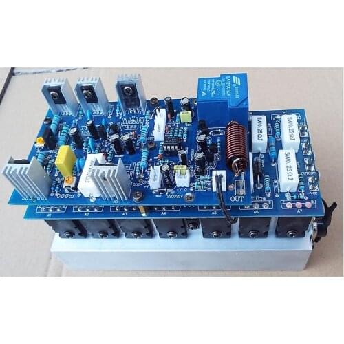 Newest A1943 C5200+2SC3858 2SA1494/2SC2922 2SA1216 Assembled 1100W Powerful amplifier board/mono amp board stage amplifer board
