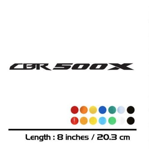 New Motorcycle sticker bike Fuel tank Wheels helmet fairing Luggage MOTO car accessories reflective sign decal For HONDA CBR500X
