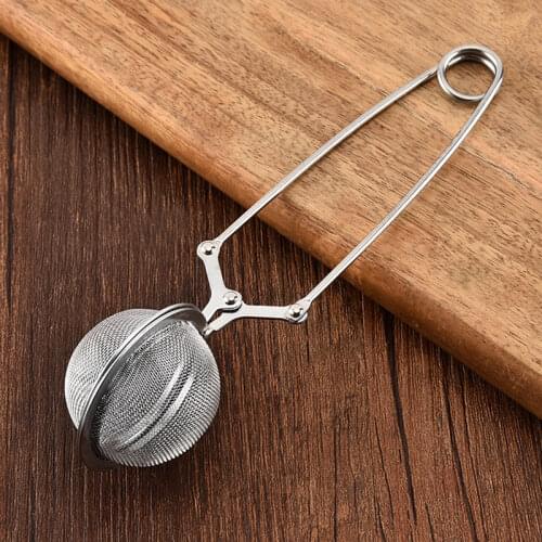 Tea Infusers Strainer Stainless Strainer Cup Hanging Filter Bags Mug Tea Leaf Tea Infuser Steeper Diffuser Tea Accessories