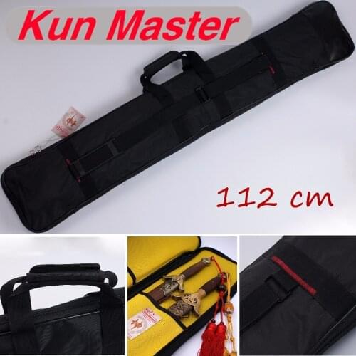 Oxford Cloth Tai Chi Wushu Sword Bag,Kendo Knife Bag, Sword Carrying Case With Strap And Handle,accommodate 2 Sword ,112cm
