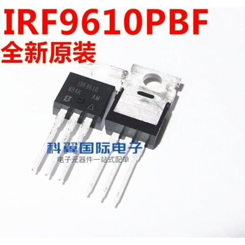 In Stock 100% New&original IRF9610 IRF9610PBF 200V 1.8A TO-220