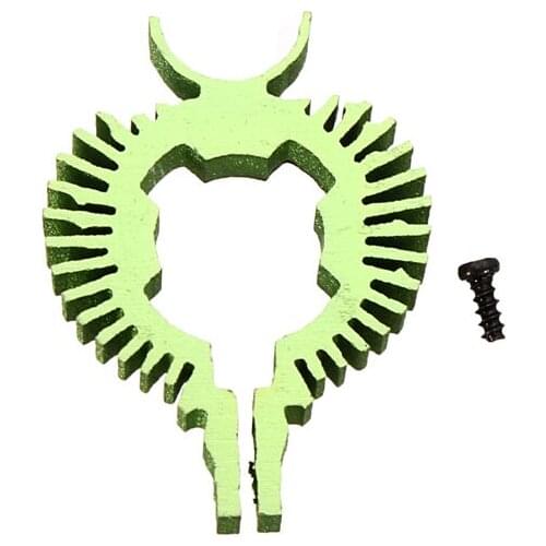 XKK110 Brushless Helicopter Upgrade Metal Fitting Rear Motor Rear Motor Radiating Aluminum
