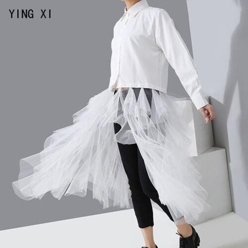 Женские блузки и рубашки YING XI China At AliExpress