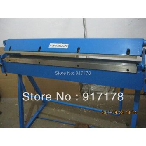 1.2*1060 hand brake manual operation bending machine folder machinery tools