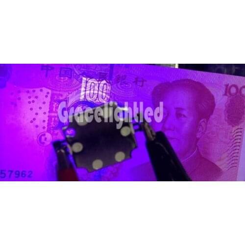 10w 20w 30w 50w 100w UV Ultra Violet High power LED 390-405nm For Aquarium 1pcs #D